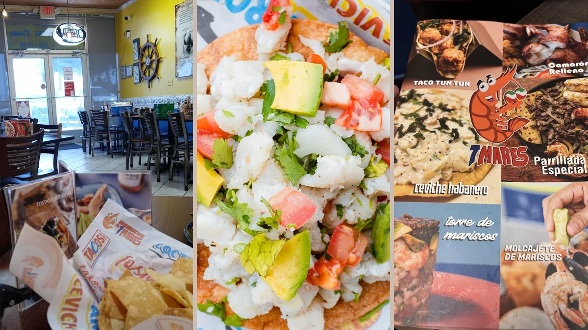 Seafood with a Mexican Cajun Twist