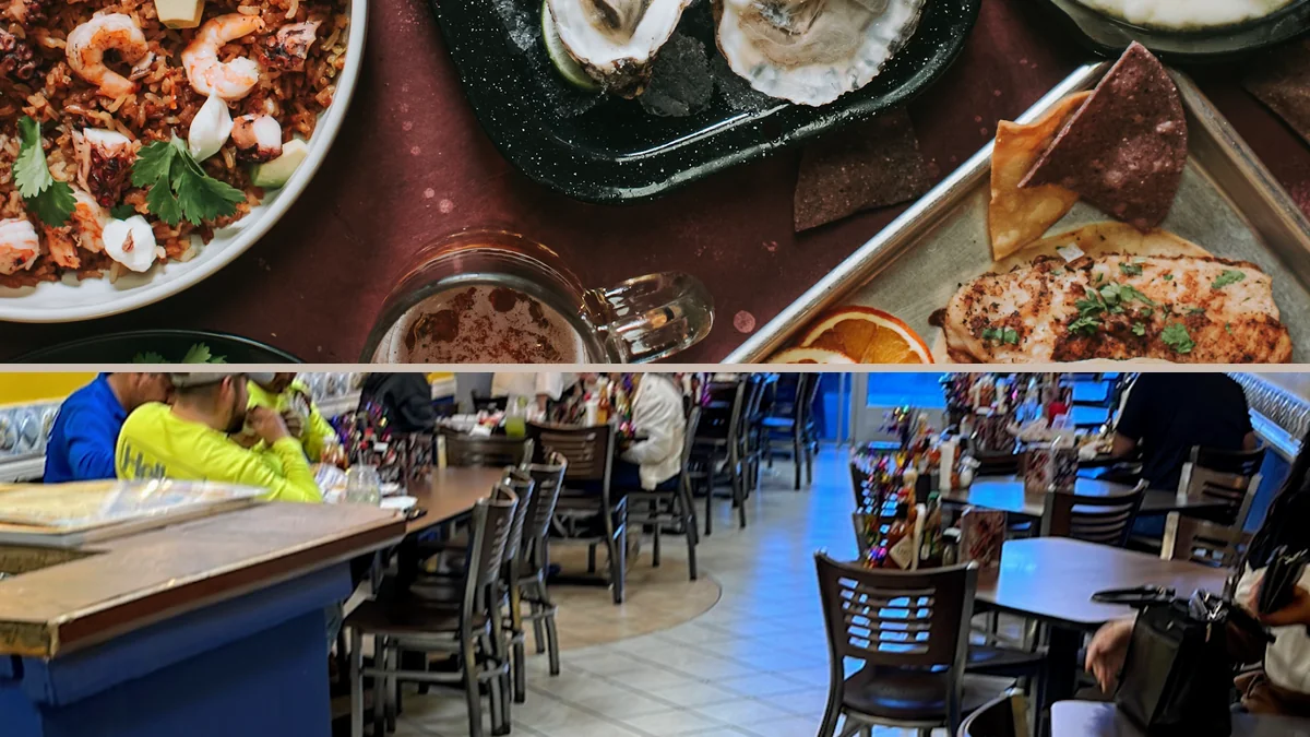 Seafood with a Mexican Cajun Twist