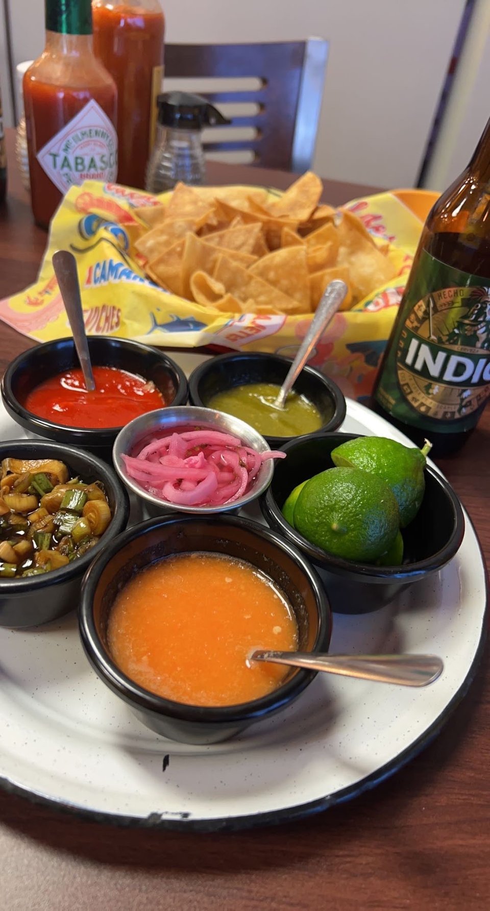 Complimentary Salsa and Chips